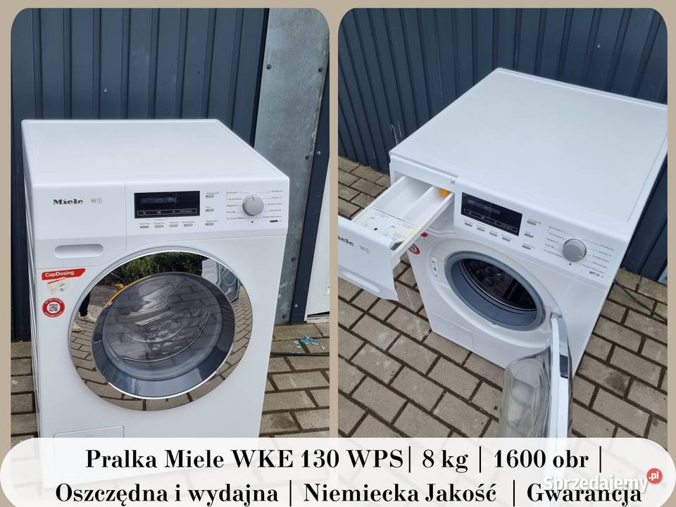 Pralka Miele W1 WKE 130 WPS 8 1600 obr Oszczędna Wrocław