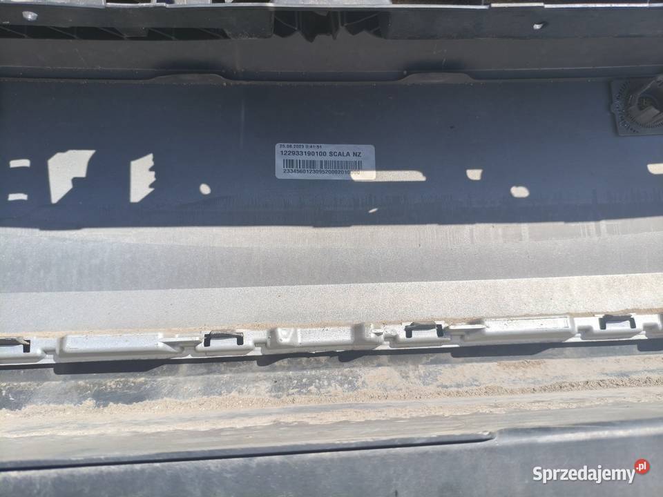 Tylny Zderzak Skoda Scala Kurnędz
