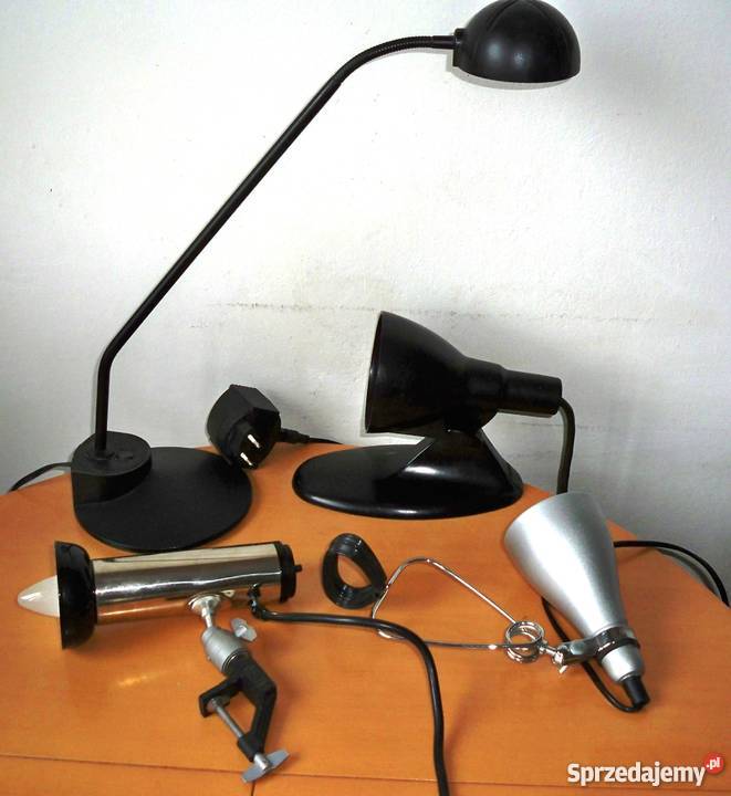 Lampy biurkowe stojące kinkiet mosiężny Warszawa