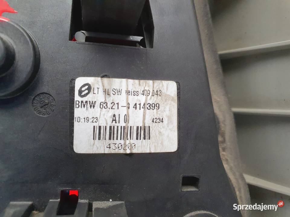 BMW X3 E83 0306r TYLNIA TYLNA LAMPA LEWA lewy osobowe Rudka