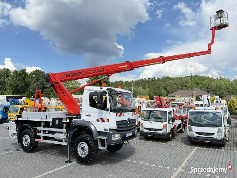 Mercedes Atego E6 4x4 Zwyżka RUTHMANN TBR250 S7 ABS