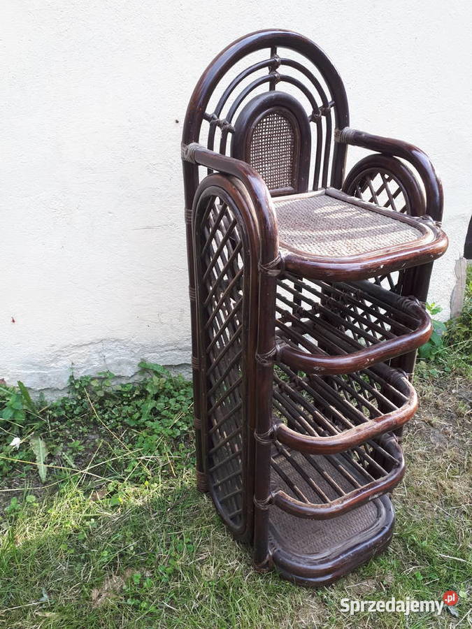 Regał szafka etażerka rattan bambus kujawsko-pomorskie Toruń sprzedam