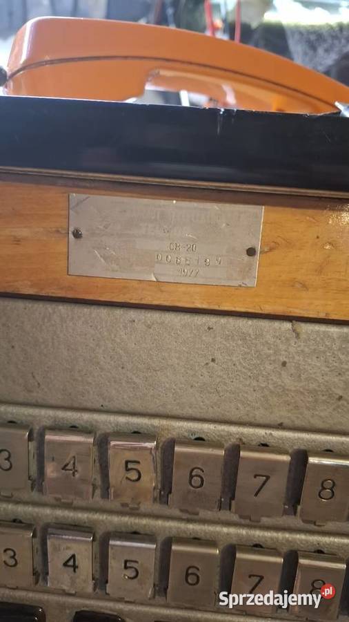 Zabytkowa centrala pulpit telefoniczny CB20 z Namysłów