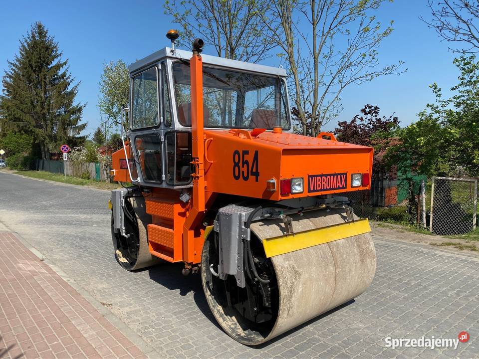 Walec drogowy CASE VIBROMAX W 854 4547h Walce Radzyń Podlaski