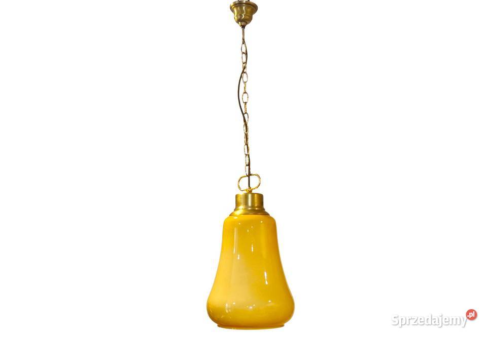 Lampa Polam Meos lata 60 vintage wielkopolskie Kalisz