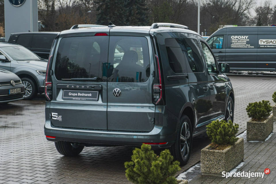 Volkswagen Caddy Style 20 TDI 122 DSG 2755mm 5km Łódź sprzedam