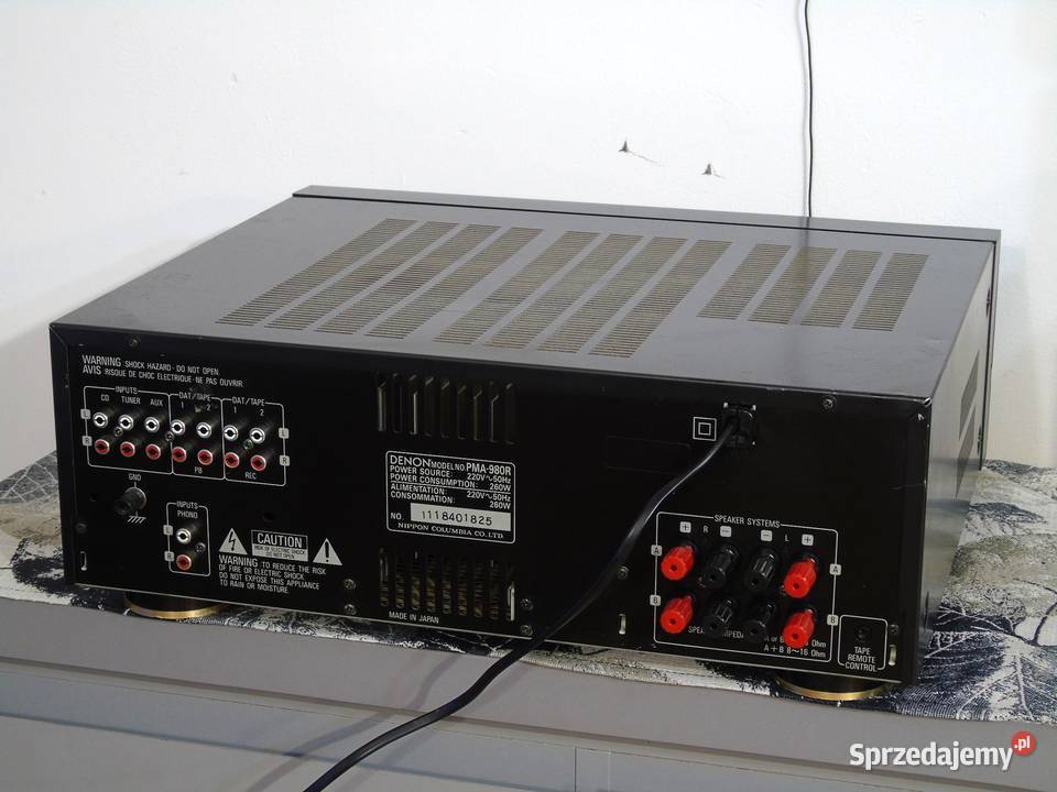 Wzmacniacz Denon PMA980 świetne stereo DOSTAWA podkarpackie Jasło