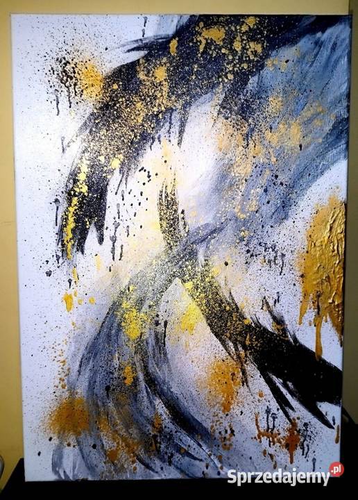 Obraz złoty wir Szczecin