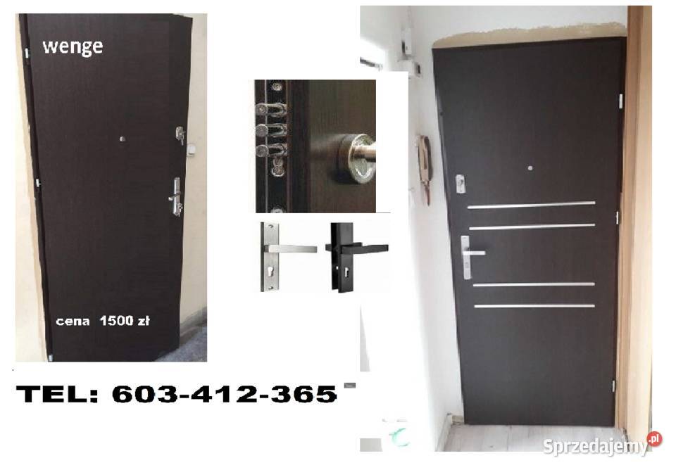 Drzwi ręki z Montażem zewnętrzne wejściowe świętokrzyskie Kielce