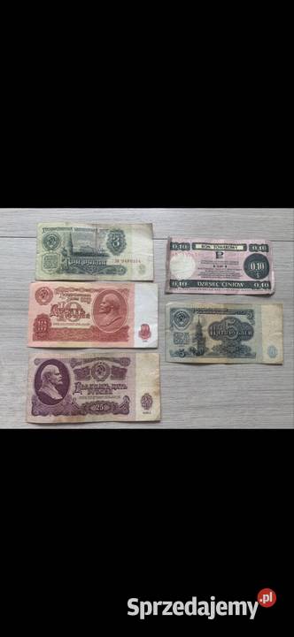 Banknoty z czasów PRL Wrocław