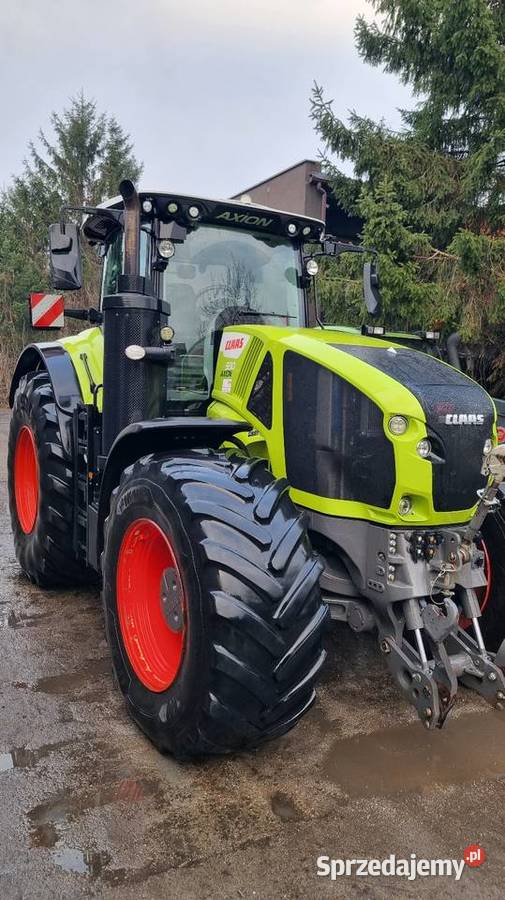 Claas Axion 930 Cmatic RTK wielkopolskie Wolsztyn
