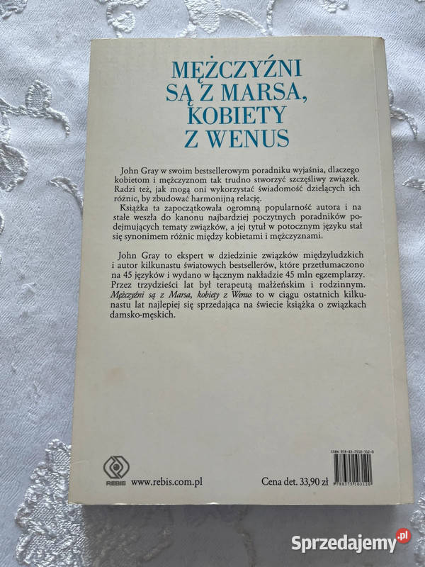 Książka Mężczyźni są z Marsa Kobiety z Wenus Bielsko-Biała