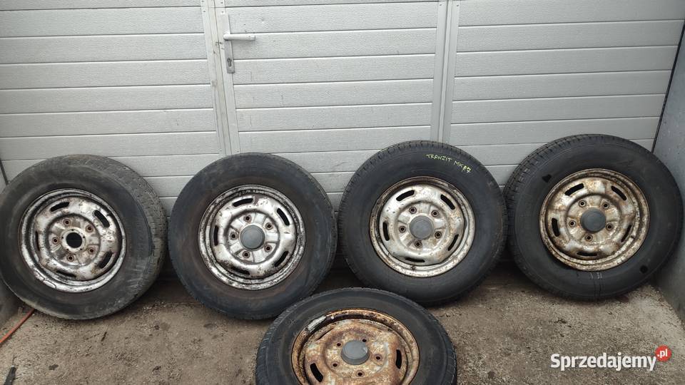 5X KOLA TRANSIT MK7 FELGA STALOWA 55x16 5x160 ET Samochodowe