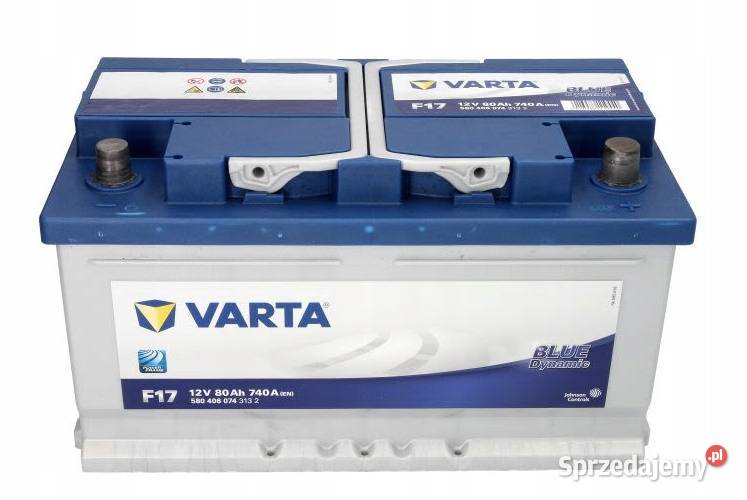 Akumulator VARTA Blue Dynamic F17 80Ah 740A Szczecin