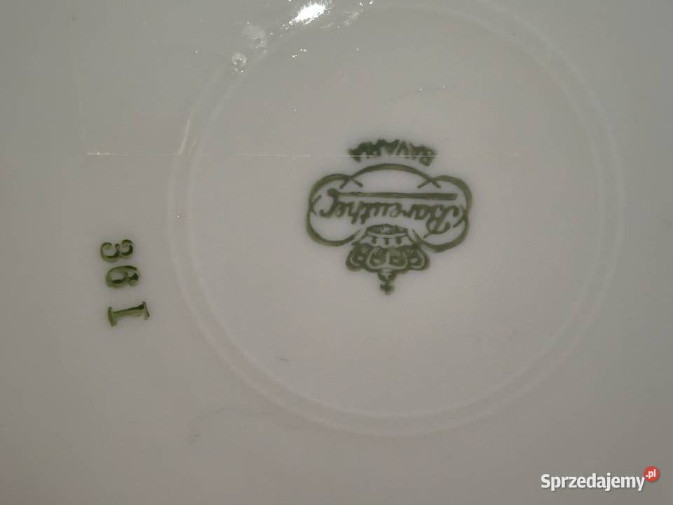 Antyczna patera porcelanowa Carl Tielsch Sorau Chorzew sprzedam