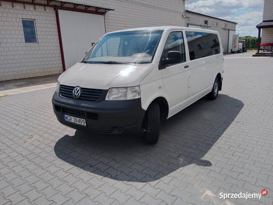 VW Transporter T5 9 osobowy mazowieckie Grójec