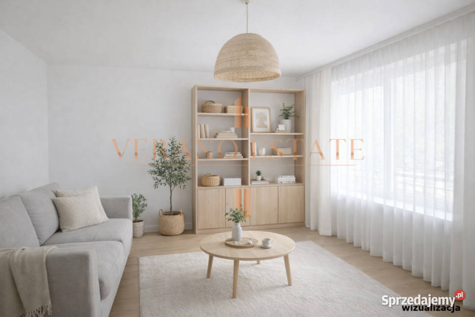 3 pokoje 60 m parter loggia Pruszków Sprzedaż