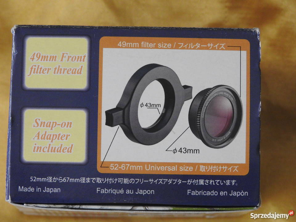 Konwerter RAYNOX DCR250 Super Macro Lens kujawsko-pomorskie Inowrocław sprzedam