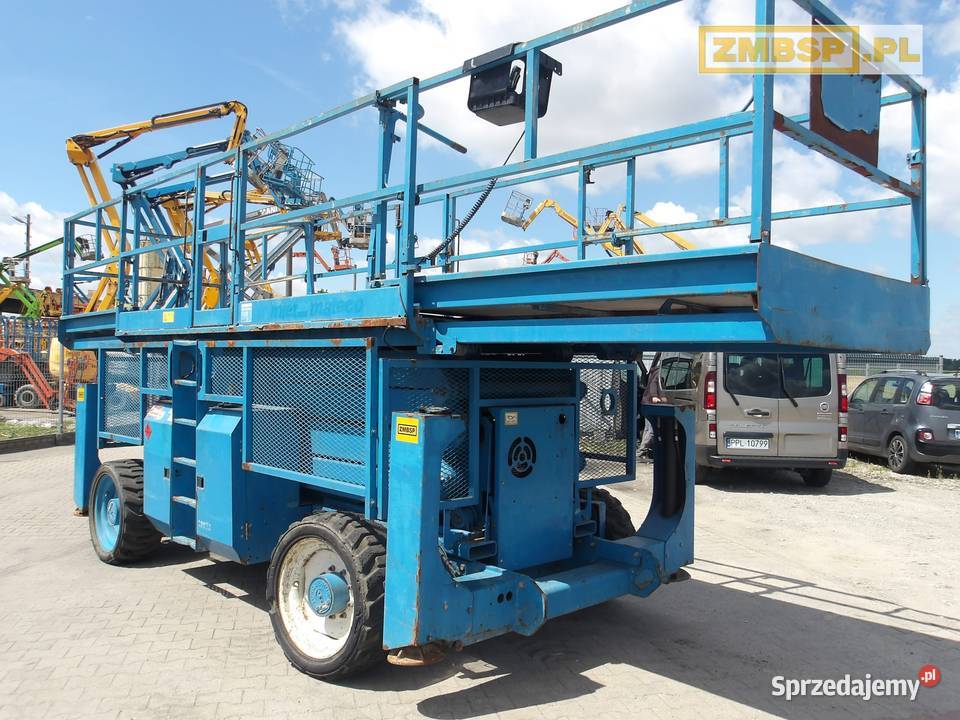 Podnośnik nożycowy spalinowy 4x4 Genie GS4390RT Pleszew