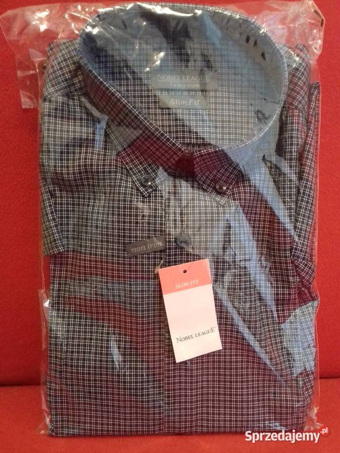 Koszula Noble League 39 krótki rękaw kołnierzyk Warszawa sprzedam