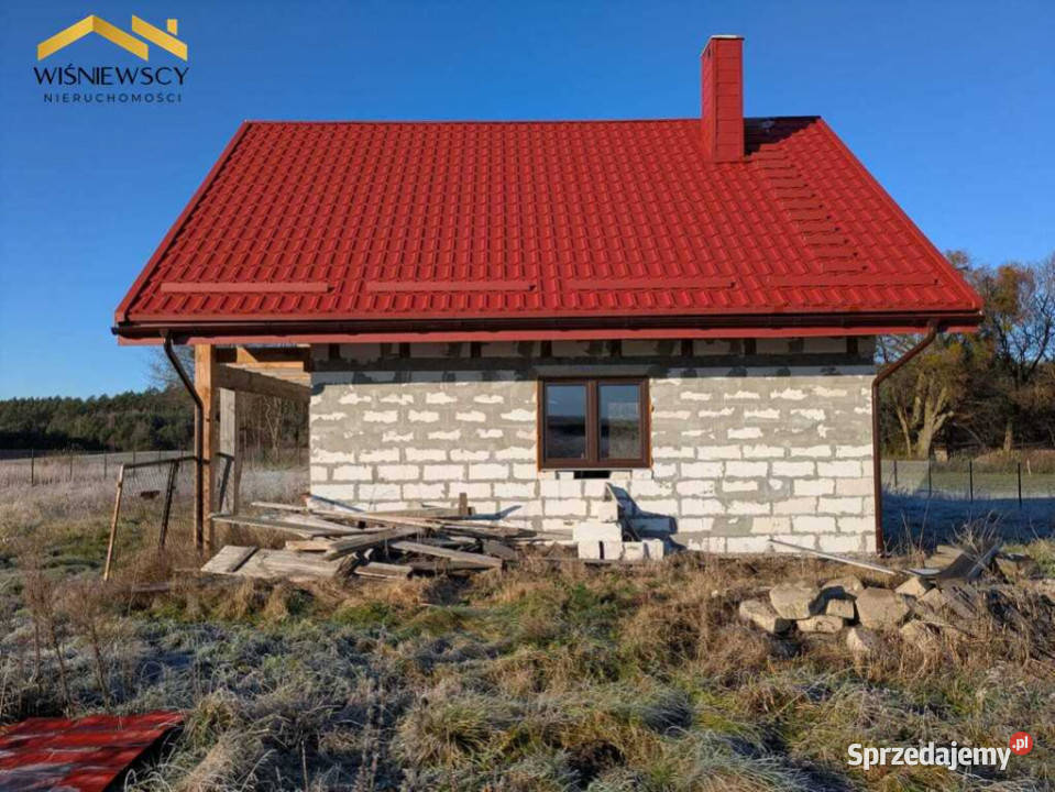 Dom mieszkalny w budowie 62 m2 w pobliżu j pomorskie Laskowice