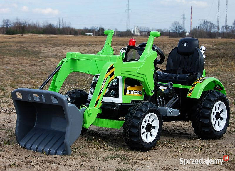BAWIBUS auto na akumulator TRAKTOR Z ŁYŻKĄ Pojazdy elektryczne i spalinowe Myszków