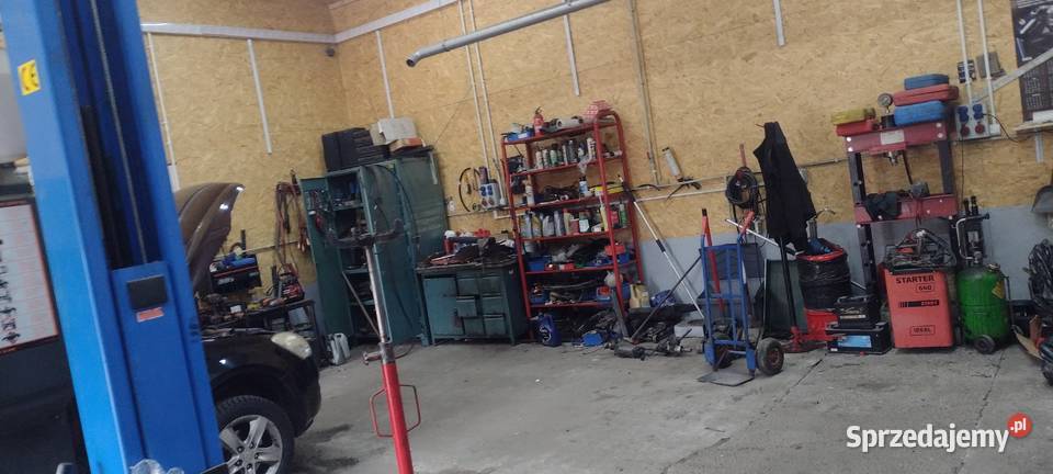 wynajem zaraz hala mechanika wulkanizacja gotowe Podłęże
