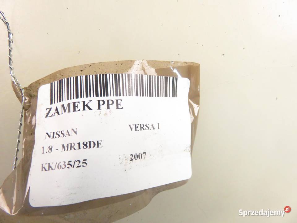ZAMEK PRAWY PRZEDNI NISSAN VERSA I sprzedam