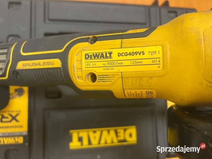 Szlifierka Kątowa DeWalt DCG409VS z serii XR Elbląg