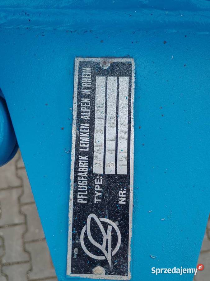 Lemken opal 41 pług