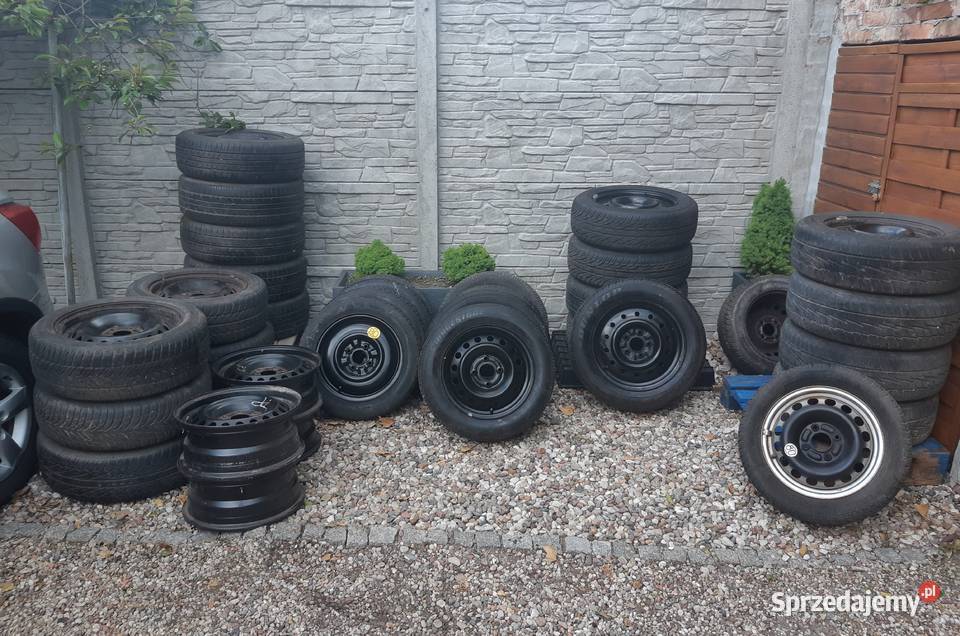 Koła Felgi stalowe opony 20560R16 18565R15 Drezdenko