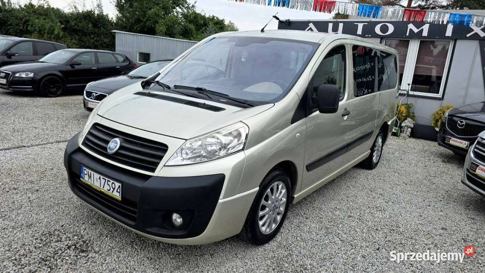 Fiat Scudo LONG 20HDI Nawiewy Panorama 8 Os HAK 4/5 Scudo Świdnica