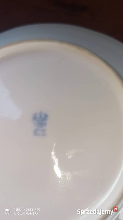 Talerzyki deserowe Sygn CT Altwasser z lat 1875 pomorskie Gdańsk sprzedam
