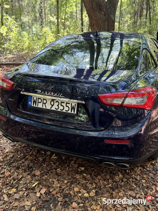 Maserati Chibli 2015r Warszawa sprzedam