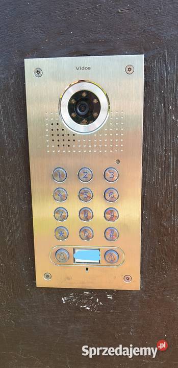Wideodomofon Vidos dwurodzinny Bramka IP Opole