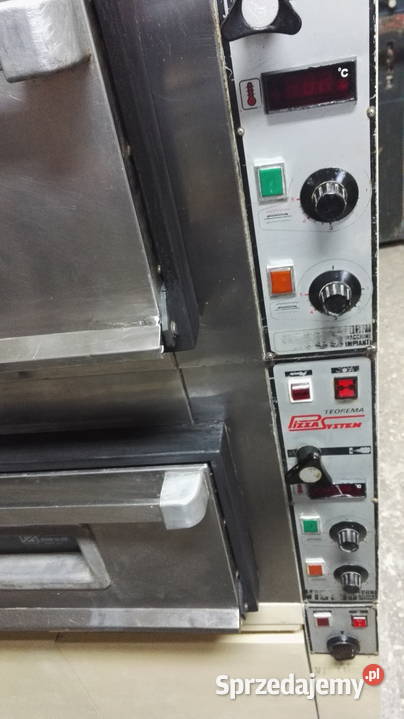 Piec do pizzy dwukomorowy z garownikiem łódzkie Łódź