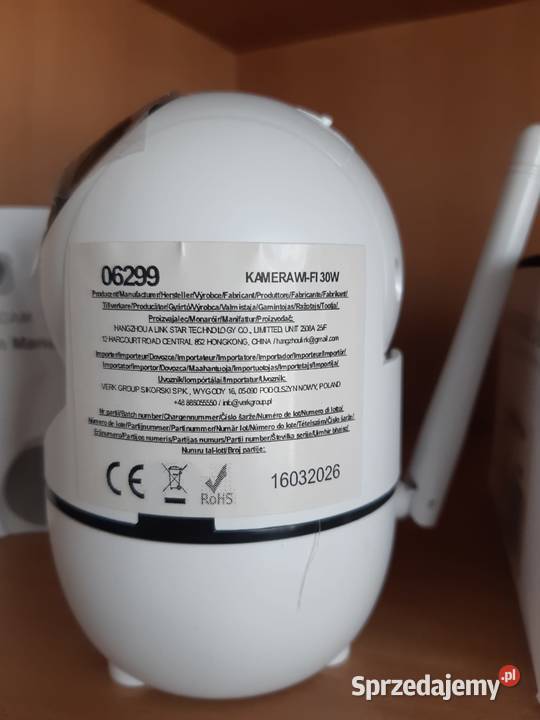 Kamera wifi obrotowa wewnętrzna Wrocław