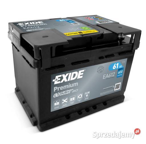 Akumulator Exide Premium 61Ah 600A PRAWY PLUS Układ elektryczny Warszawa