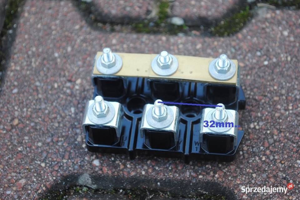 Tabliczka zaciskowa kostka silnika 6xM5 Zestaw Kargowa