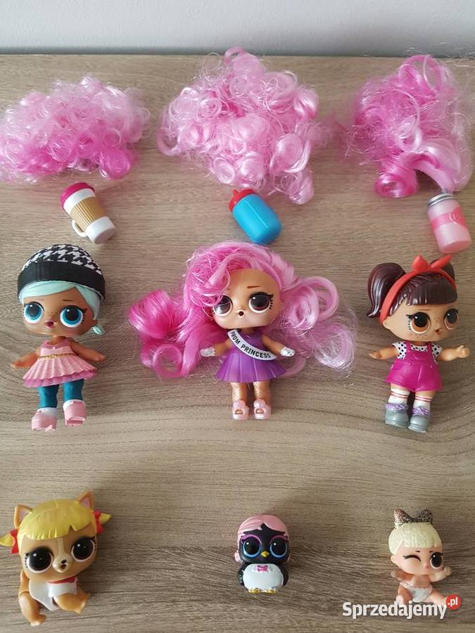 3 Lalek Lol Suprise ze zwierzątkami dużo Nowy Sącz