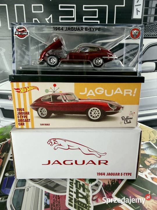 Hot Wheels RLC 1964 Jaguar EType BOX 23 dolnośląskie Wrocław