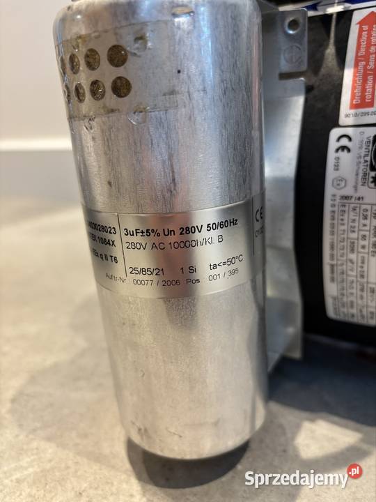 Wentylator rurowy promieniowy Helios RRK 180 EX Warszawa