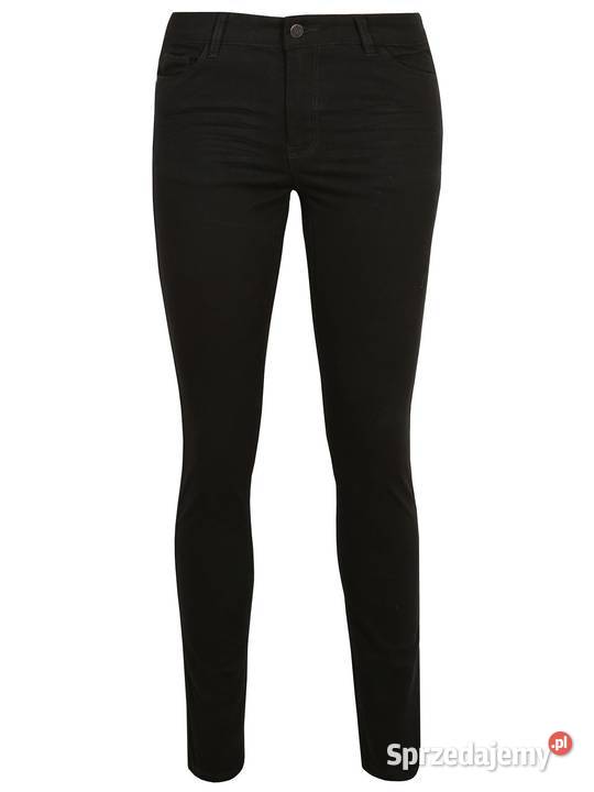 czarne jeansy rurki Top Secret Olkusz