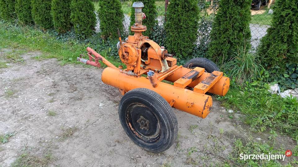 Pompa do wody na przyczepie igłofiltr Jastrzębnik