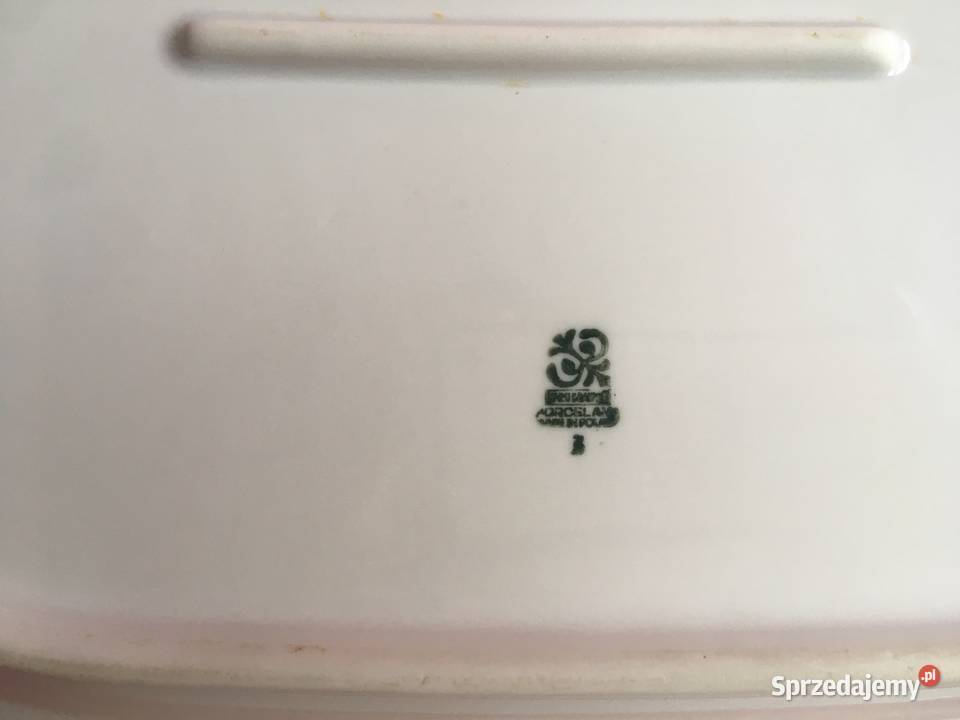 Stara patera patery porcelana Włocławek Porcelana i szkło