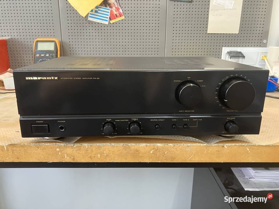 Wzmacniacz MARANTZ PM30 przeglądzie Przyjaźń