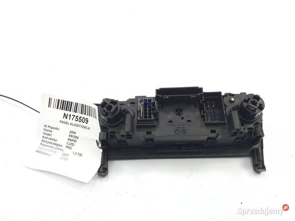 PANEL KLIMATYZACJI SKODA RAPID 5JA820045D osobowe kujawsko-pomorskie