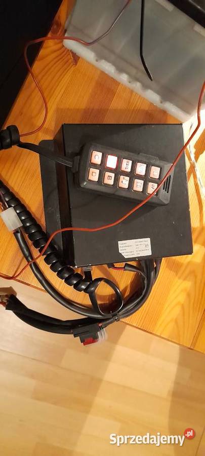 Modulator dźwięków GAMET 150 policjakaretka środek Warszawa