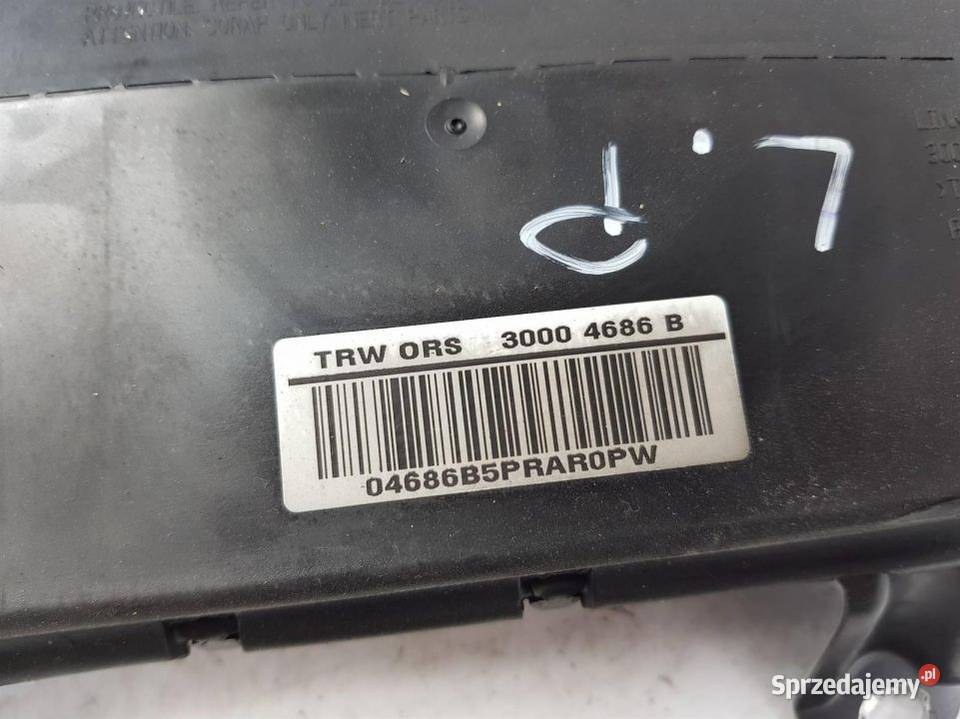 PODUSZKA AIRBAG A2308600105 MERCEDES SL R230 kujawsko-pomorskie Lipno