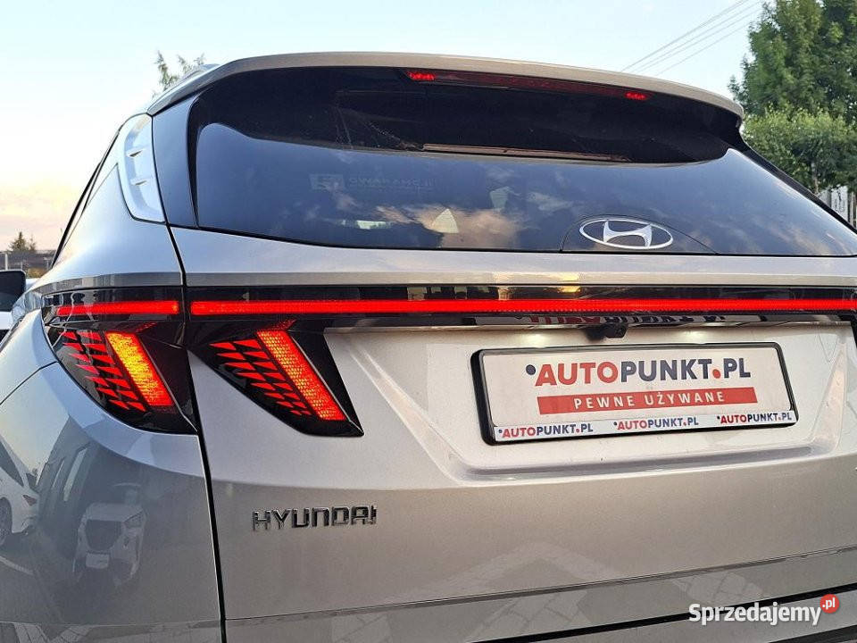 HYUNDAI Tucson 2021r SalonPL ASO LED BLIS Pakiet nieuszkodzony Tucson Kraków
